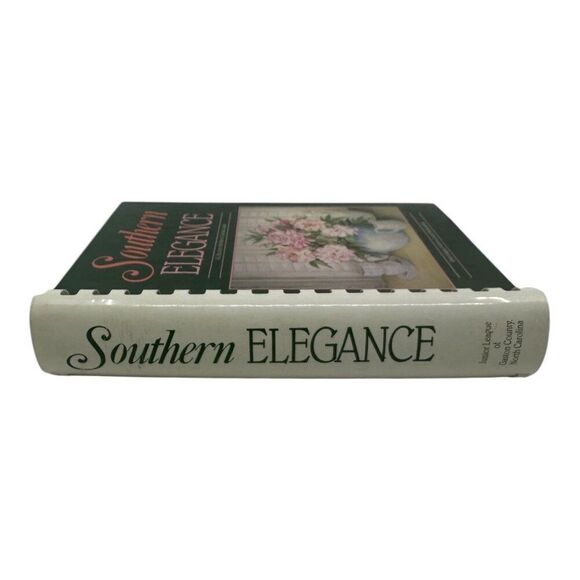 Southern Elegance Green Spiral-Bound Cookbook With Floral Cover & Recipes 1987 - Picture 14 of 15